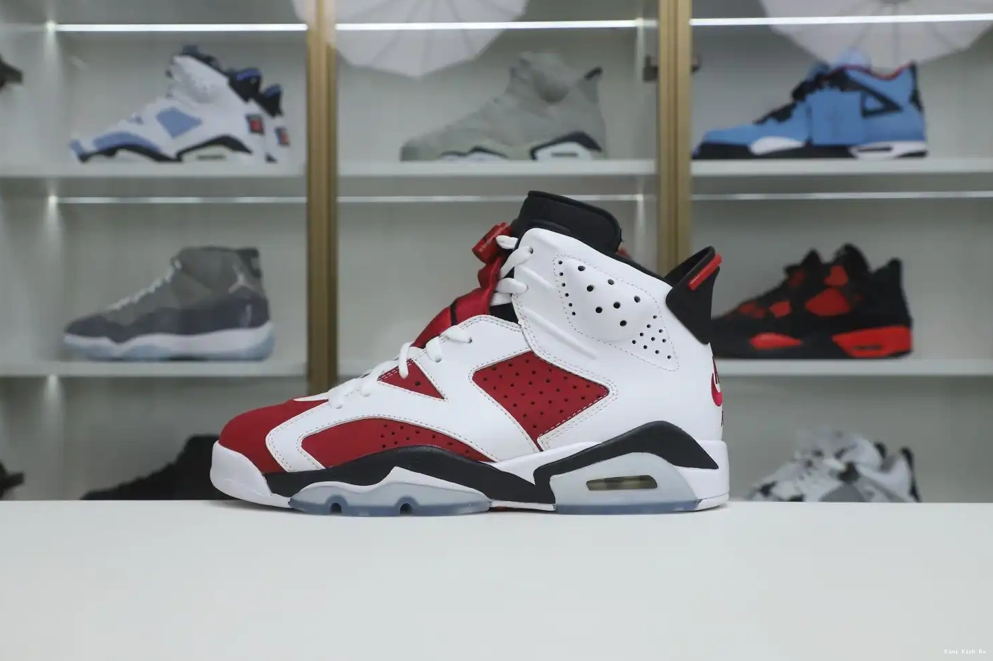 Kimikick 2021 JORDAN 6 OG RETRO 'CARMINE' AIR 0723